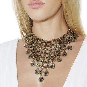 Coin Statement Necklace